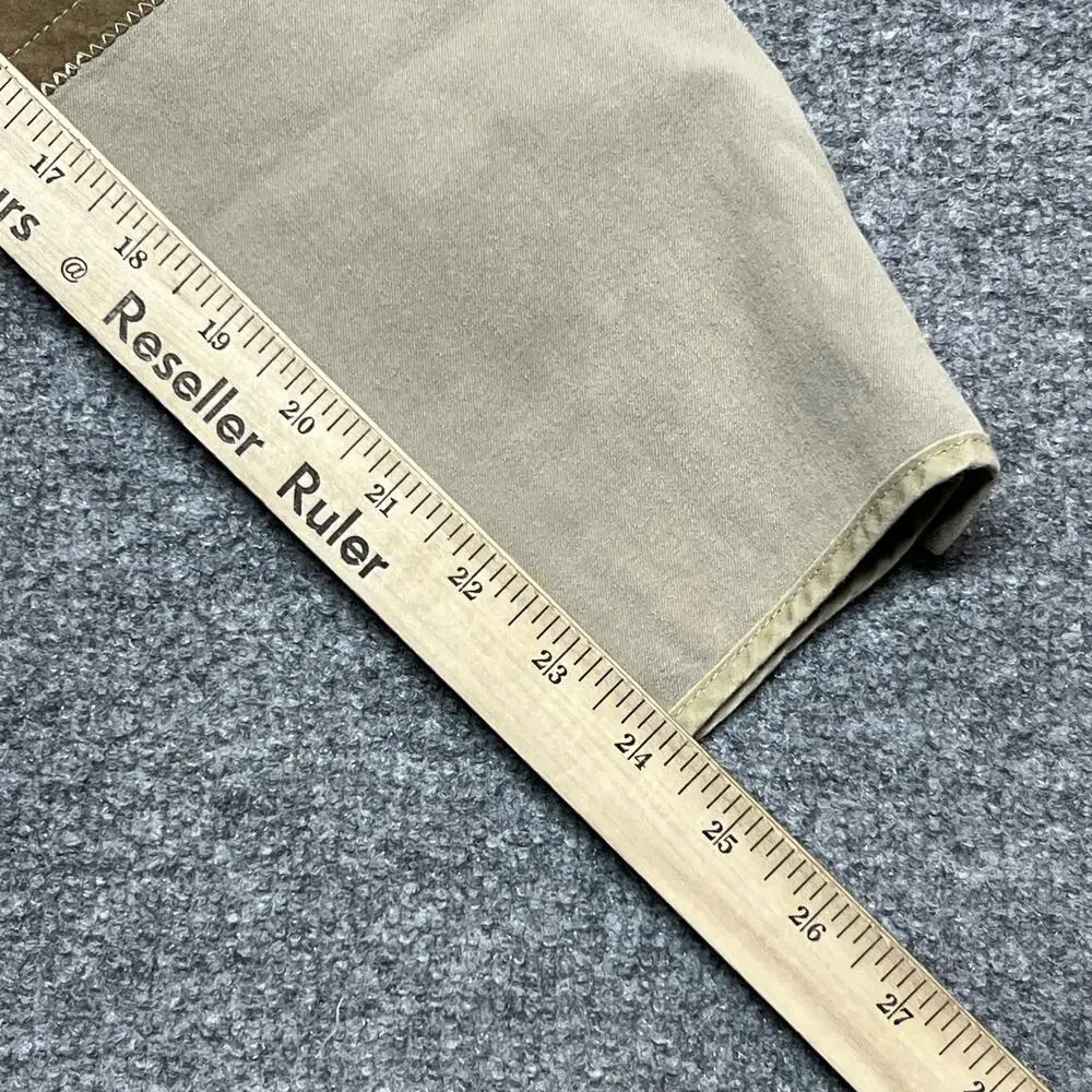 The Tailored Sportsman Pants Womens 26 Beige Riding Knee Patch Breeches Made USA